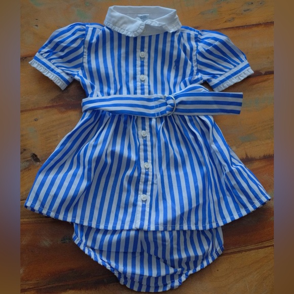 NWOT Ralph Lauren baby cotton dress - Picture 2 of 5